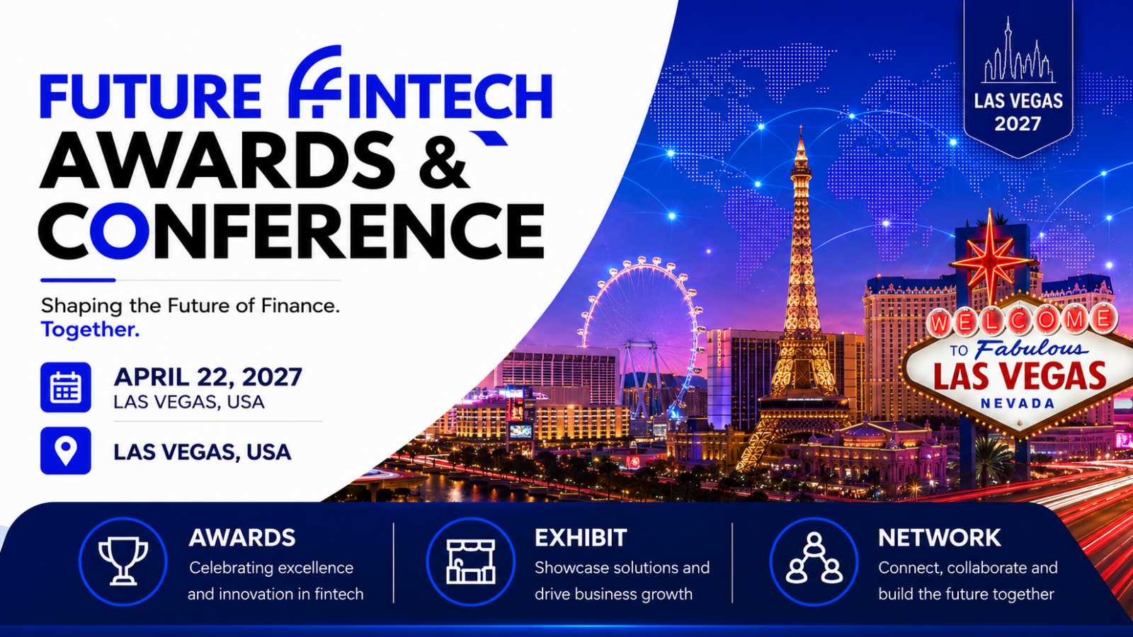 Future fintech Awards & Conference Las Vegas 2027
