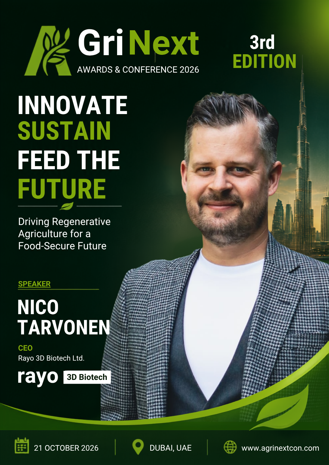 AgriNext Awards & Conference Dubai 2026 Magazine